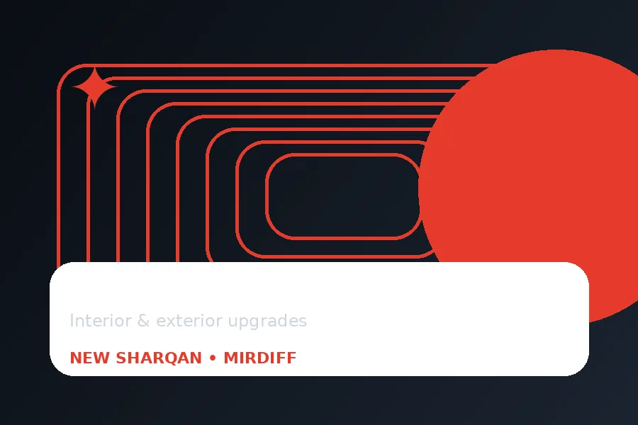 Car Accessories service illustration in Dubai by New Sharqan Auto Accessories