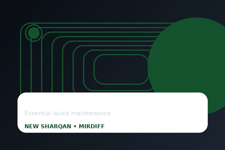 Oil Change service illustration in Dubai by New Sharqan Auto Accessories